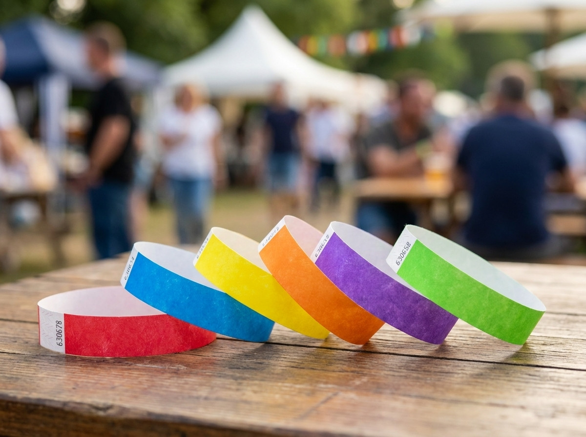 Veelkleurige identificatieArmbanden met anti-overdracht sluitingen voor meerdaagse evenementen